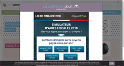 Desktop Screenshot of dushopping.fr